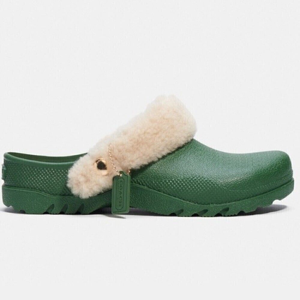 COACH Size 6Women's Lola Clog Flats Shoes, slip on - Picture 3 of 11